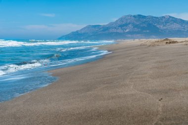 Kalkan yakınlarındaki Patara Plajı