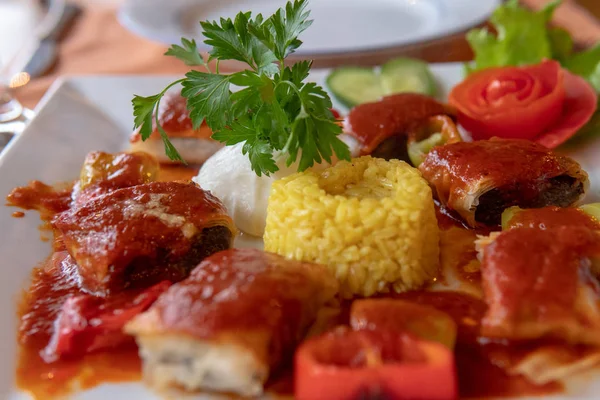 Eastern Turkey Meat Cuisine — Stock Photo, Image