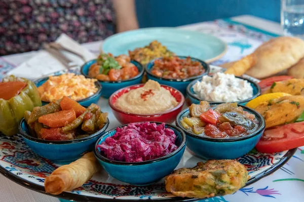 Plat Mezze Cuisine Turque — Photo