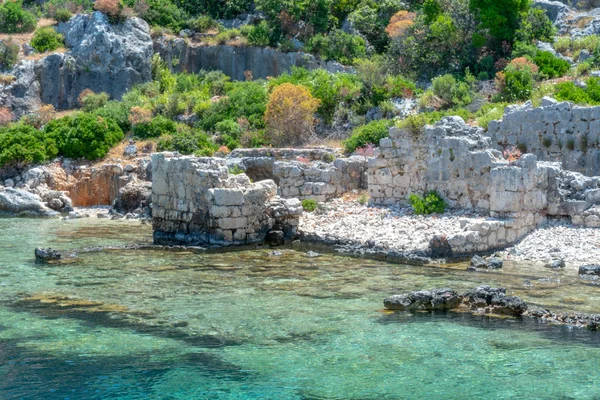 Αρχαία ερείπια, Νότια Τουρκία — Φωτογραφία Αρχείου