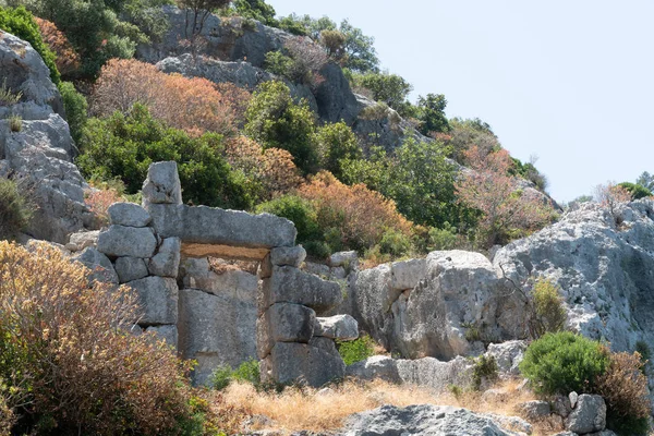 Ruinas antiguas en el sur de Turquía — Foto de Stock