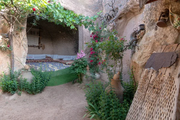 Cave dwelling in rose valley