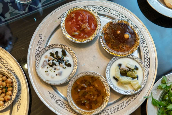 Variété de soupe dans Gaziantep — Photo