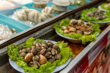 Yeşillik deniz ürünleri