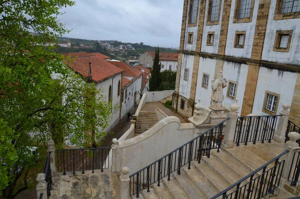 Universität Von Coimbra Gegründet 1290 Eine Der Ältesten Universitäten Der — Stockfoto