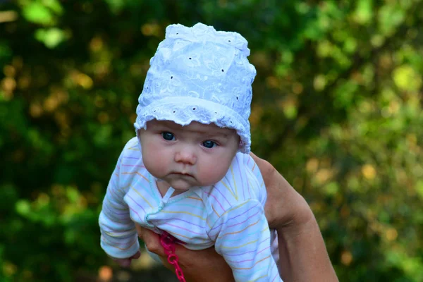 Cute Baby Girl Months Days — Stock Photo, Image