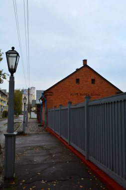 Vitebsk, Beyaz Rusya-Ekim 6,2018: Marc Chagall Müzesi ev burada sanatçı onun çocukluk ve ergenlik erken 1900 yılında geçirdi Western Dvina Nehri'nin sağ yakasındaki Pokrovskaya sokakta