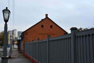 Vitebsk, Beyaz Rusya-Ekim 6,2018: Marc Chagall Müzesi ev burada sanatçı onun çocukluk ve ergenlik erken 1900 yılında geçirdi Western Dvina Nehri'nin sağ yakasındaki Pokrovskaya sokakta