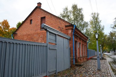 Vitebsk, Beyaz Rusya-Ekim 6,2018: Marc Chagall Müzesi ev burada sanatçı onun çocukluk ve ergenlik erken 1900 yılında geçirdi Western Dvina Nehri'nin sağ yakasındaki Pokrovskaya sokakta