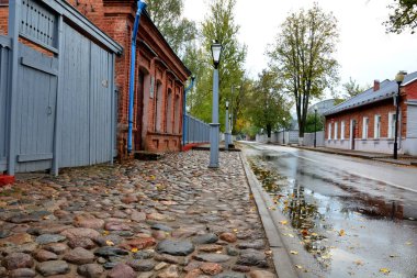 Vitebsk, Beyaz Rusya-Ekim 6,2018: Marc Chagall Müzesi ev burada sanatçı onun çocukluk ve ergenlik erken 1900 yılında geçirdi Western Dvina Nehri'nin sağ yakasındaki Pokrovskaya sokakta