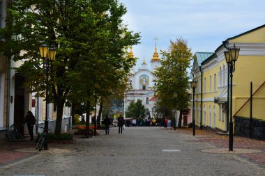 Vitebsk, Beyaz Rusya-06/10/2018: tarihi merkezi, Vitebsk, Suvorov sokak