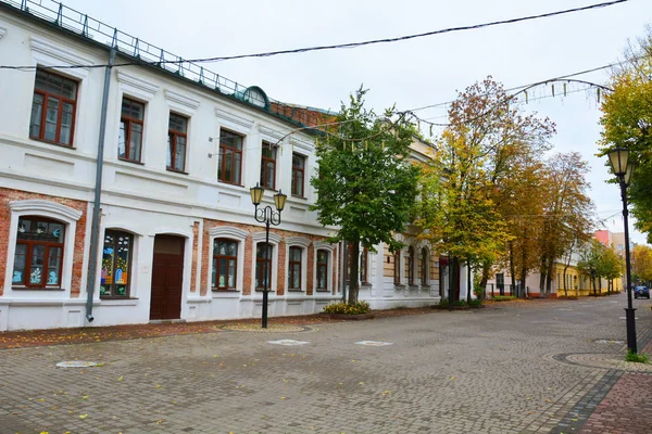 Vitebsk Belarús 2018 Centro Histórico Vitebsk Calle Suvorov — Foto de Stock