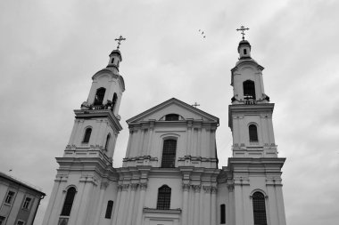 Kutsal varsayım Katedrali tepe ve kutsal ruh manastır varsayım. Vitebsk, Beyaz Rusya