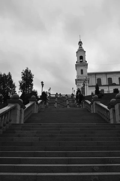 Kutsal Varsayım Katedrali Tepe Kutsal Ruh Manastır Varsayım Vitebsk Beyaz — Stok fotoğraf