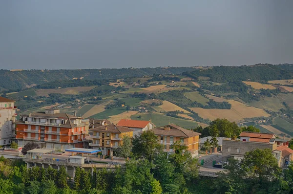 Ancona Italia Arquitectura Urbana Ciudad Portuaria Ancona Encuentra Largo Las — Foto de Stock