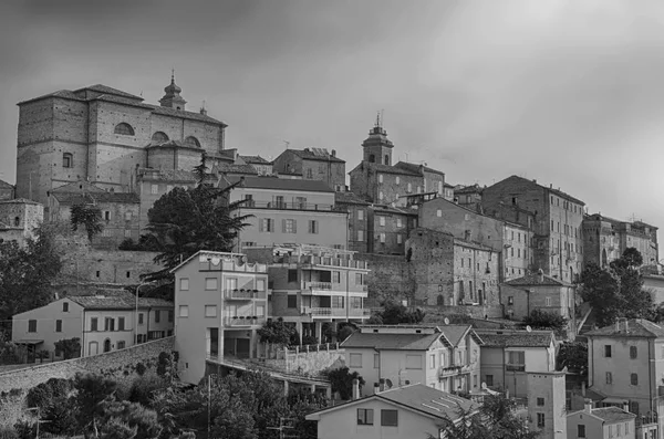 Ancona Italia Arquitectura Urbana Ciudad Portuaria Ancona Encuentra Largo Las — Foto de Stock