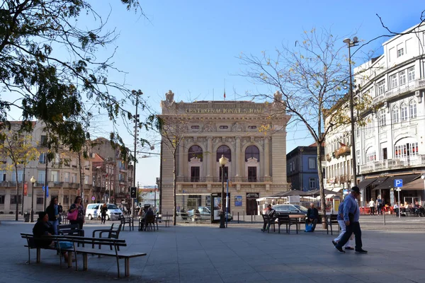 Porto Portugal 2017 Saint John Nationale Theater — Stockfoto