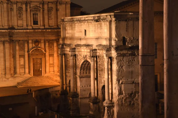 Rom Italien 2012 Der Bogen Von Constantine Ist Ein Triumphbogen — Stockfoto