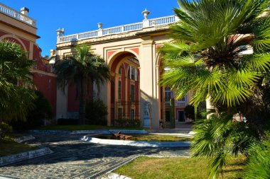 Kraliyet Sarayı (Palazzo reale) Genoa, Genova, İtalya, mirası Unesco tarafından.