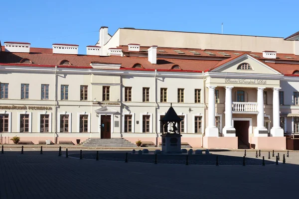 Μινσκ Λευκορωσία 2019 Upper Town Πλατεία Ελευθερίας Του Μινσκ Λευκορωσία — Φωτογραφία Αρχείου