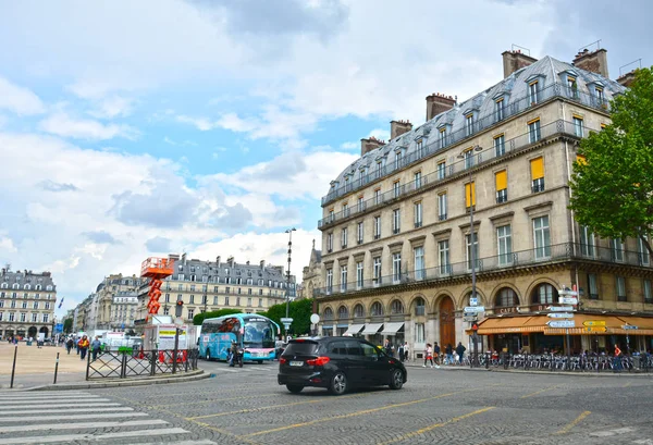 Париж Франція Травня 2019 Старі Історичні Будівлі Центральній Частині Парижа — стокове фото