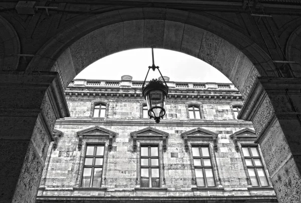 Old Historical Buildings Central Part Paris Rue Rivoli Paris France — Stock Photo, Image