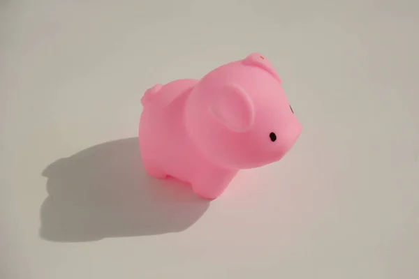 children\'s toy - rubber pink pig
