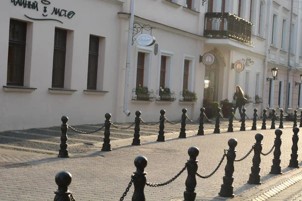 Minsk Biélorussie 2019 Rue Piétonne Révolutionnaire Dans Centre Minsk — Photo