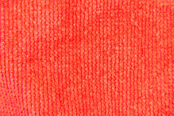 Kırmızı örgü arka plan. Yün içeren ipliklerin dokusu. Yünlü doku
