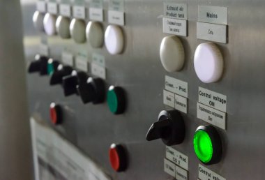 Üretim birimleri için kontrol paneli