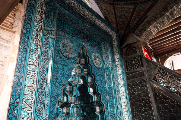 Konya Turquie Juin 2018 Architecture Religieuse Xiiie Siècle Mosquée Esrefoglu — Photo