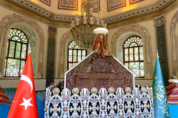 Bursa Turchia Giugno 2018 Tomba Mausoleo Osman Gazi Fondatore Dell — Foto Stock
