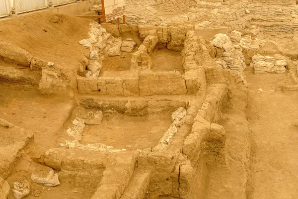 Catalhoyuk Gran Neolítico Calcolítico Mejor Conservado Asentamiento Ciudad Cumra Ciudad — Foto de Stock