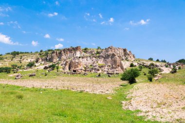 Manzaralı Phrygia vadinin ortasında Türkiye'de Kütahya, Eskişehir, Afyon.