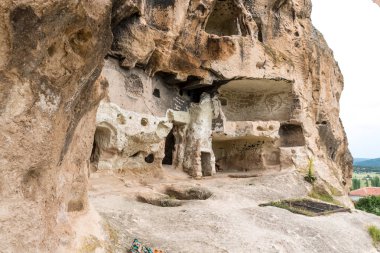 Manzaralı Phrygia vadinin ortasında Türkiye.