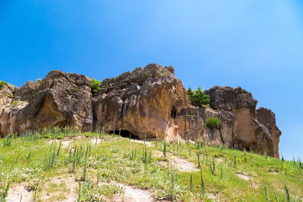 Manzaralı Phrygia vadinin ortasında Türkiye'de Kütahya, Eskişehir, Afyon.