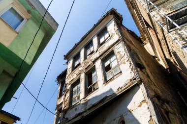 Bursa, Türkiye - 01 Eylül 2018:: Tirilye tarihsel Mudanya, Bursa köydür.