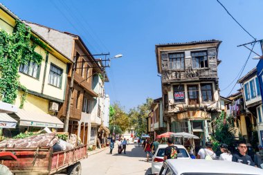 Bursa, Türkiye - 01 Eylül 2018:: Tirilye tarihsel Mudanya, Bursa köydür.