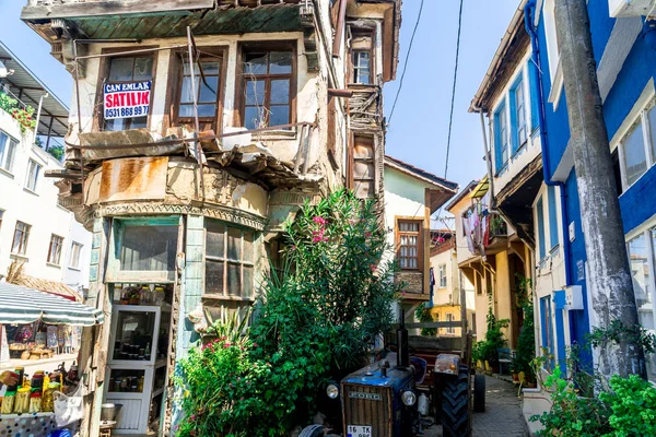 Bursa Türkiye Eylül 2018 Tirilye Tarihsel Mudanya Bursa Köydür — Stok fotoğraf