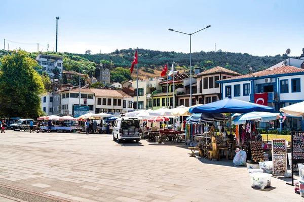 Bursa Türkiye Eylül 2018 Tirilye Tarihsel Mudanya Bursa Köydür — Stok fotoğraf