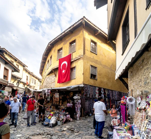 Bursa Türkiye Eylül 2018 700 Yıllık Osmanlı Köyü Cumalikizik Popüler — Stok fotoğraf