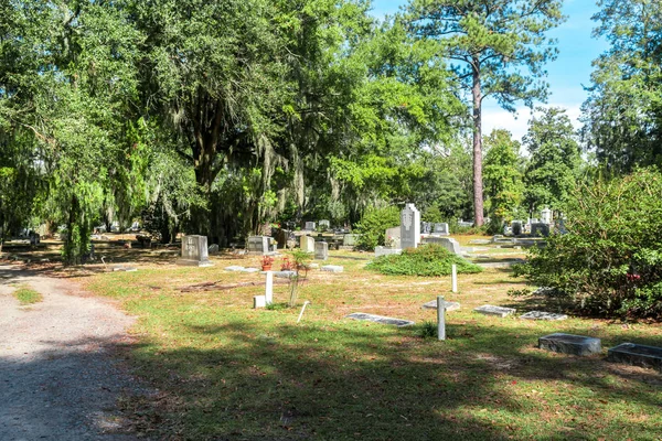 Savannah Georgia Listopada 2018 Historyczny Cmentarz Bonawentury Savannah Georgia Jest — Zdjęcie stockowe