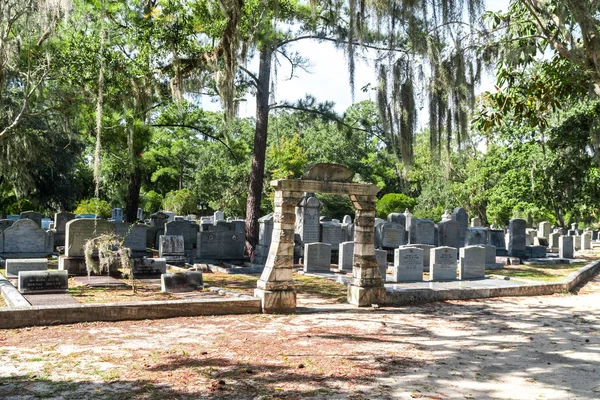 Savannah Georgia Nov 2018 Cemitério Histórico Boaventura Savannah Geórgia Este — Fotografia de Stock