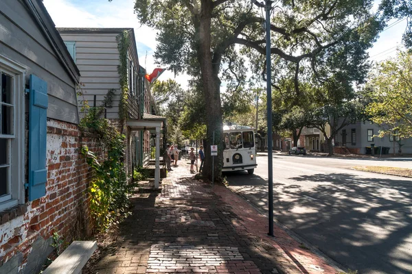 Savannah Georgia Nov 2018 Ciudad Histórica Savannah Georgia — Foto de Stock