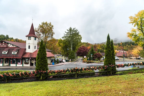 Helen Georgia Nov 2018 Vista Panorámica Del Icónico Pueblo Histórico — Foto de Stock