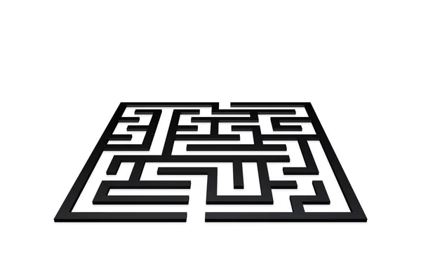 Labyrinth im quadratischen Format — Stockfoto
