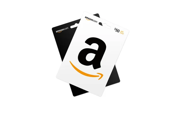 Cadeaux Amazon sur blanc — Photo