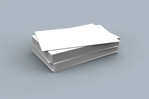 Επαγγελματική κάρτα λευκό πρότυπο μοντέλο — Φωτογραφία Αρχείου