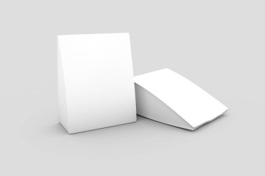 Beyaz Boş Beyaz Alışveriş Çantası