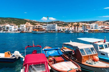 Balıkçı Tekneleri ile Phocaea Town
